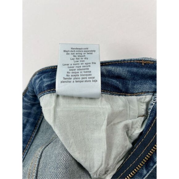 Judy Blue Skinny Fit Capri Jeans Women's Size 11/30 Medium Wash Stretch JB78101 - Picture 5 of 8